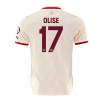 Fotbalové Dres Bayern Munich Michael Olise #17 Alternativní 2024-25 Krátký Rukáv